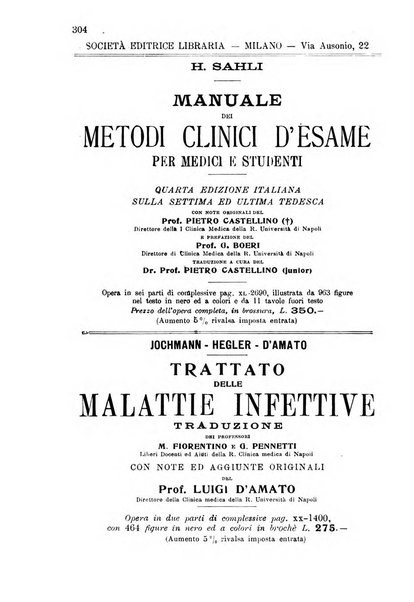 La clinica medica italiana