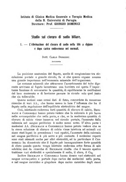 La clinica medica italiana