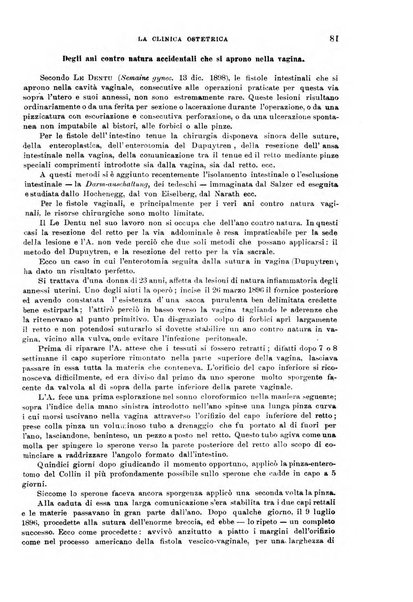 La clinica ostetrica rivista di ostetricia, ginecologia e pediatria. - A. 1, n. 1 (1899)-a. 40, n. 12 (dic. 1938)