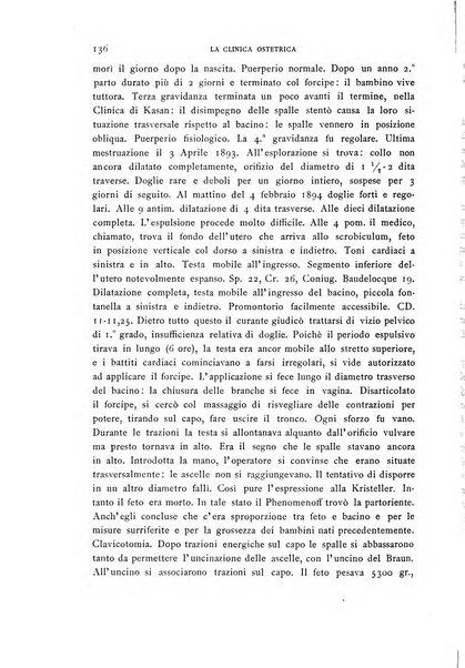 La clinica ostetrica rivista di ostetricia, ginecologia e pediatria. - A. 1, n. 1 (1899)-a. 40, n. 12 (dic. 1938)