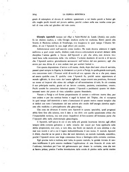 La clinica ostetrica rivista di ostetricia, ginecologia e pediatria. - A. 1, n. 1 (1899)-a. 40, n. 12 (dic. 1938)