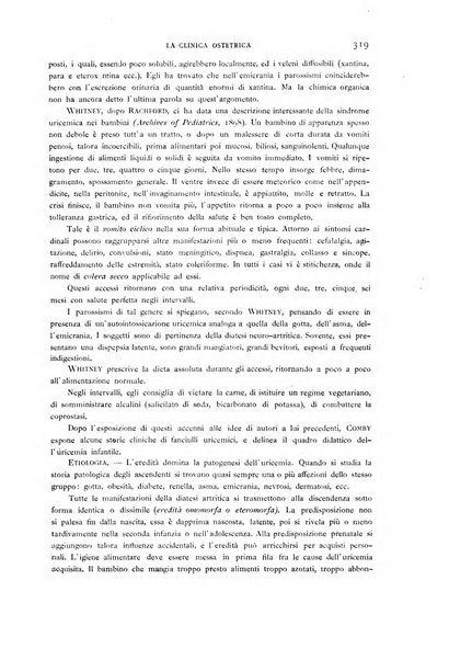 La clinica ostetrica rivista di ostetricia, ginecologia e pediatria. - A. 1, n. 1 (1899)-a. 40, n. 12 (dic. 1938)