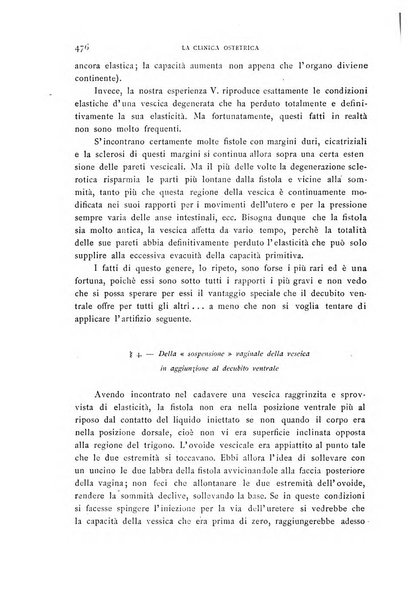 La clinica ostetrica rivista di ostetricia, ginecologia e pediatria. - A. 1, n. 1 (1899)-a. 40, n. 12 (dic. 1938)