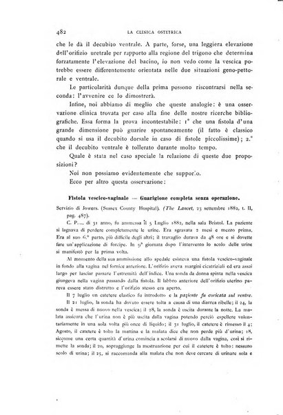 La clinica ostetrica rivista di ostetricia, ginecologia e pediatria. - A. 1, n. 1 (1899)-a. 40, n. 12 (dic. 1938)