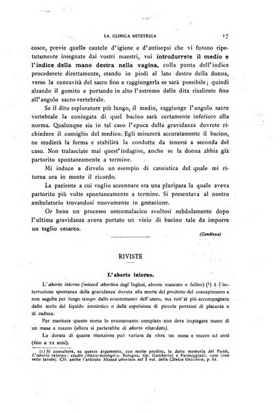 La clinica ostetrica rivista di ostetricia, ginecologia e pediatria. - A. 1, n. 1 (1899)-a. 40, n. 12 (dic. 1938)