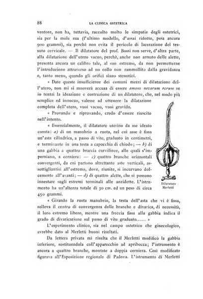 La clinica ostetrica rivista di ostetricia, ginecologia e pediatria. - A. 1, n. 1 (1899)-a. 40, n. 12 (dic. 1938)