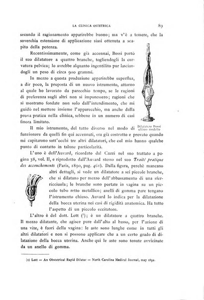 La clinica ostetrica rivista di ostetricia, ginecologia e pediatria. - A. 1, n. 1 (1899)-a. 40, n. 12 (dic. 1938)