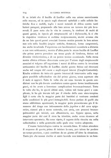 La clinica ostetrica rivista di ostetricia, ginecologia e pediatria. - A. 1, n. 1 (1899)-a. 40, n. 12 (dic. 1938)