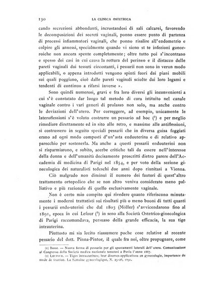 La clinica ostetrica rivista di ostetricia, ginecologia e pediatria. - A. 1, n. 1 (1899)-a. 40, n. 12 (dic. 1938)