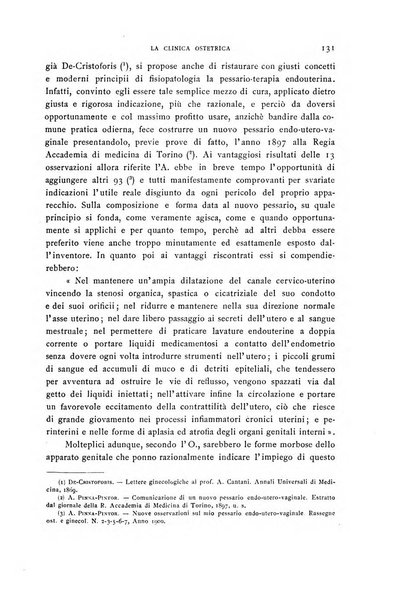 La clinica ostetrica rivista di ostetricia, ginecologia e pediatria. - A. 1, n. 1 (1899)-a. 40, n. 12 (dic. 1938)