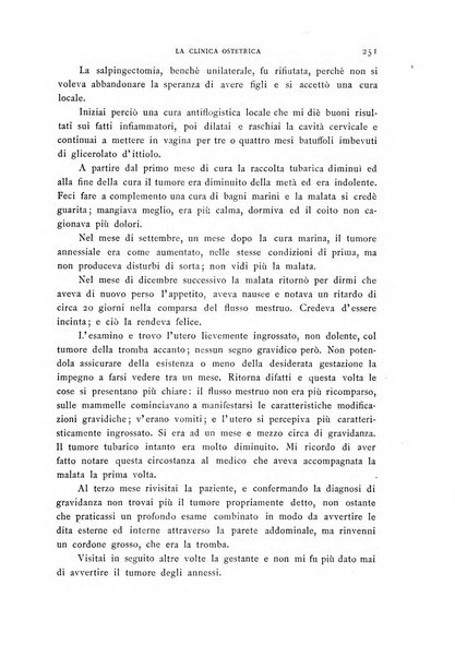 La clinica ostetrica rivista di ostetricia, ginecologia e pediatria. - A. 1, n. 1 (1899)-a. 40, n. 12 (dic. 1938)