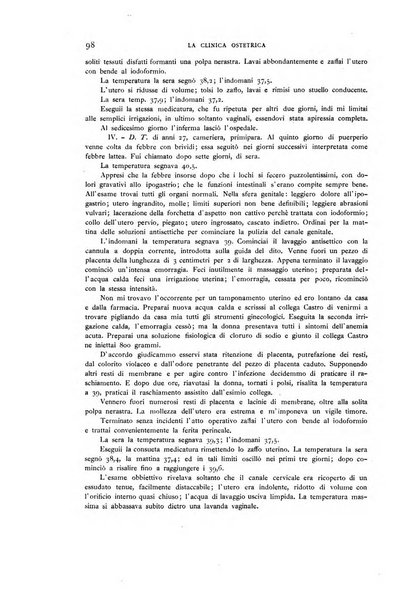 La clinica ostetrica rivista di ostetricia, ginecologia e pediatria. - A. 1, n. 1 (1899)-a. 40, n. 12 (dic. 1938)