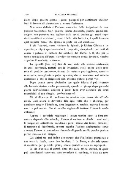 La clinica ostetrica rivista di ostetricia, ginecologia e pediatria. - A. 1, n. 1 (1899)-a. 40, n. 12 (dic. 1938)