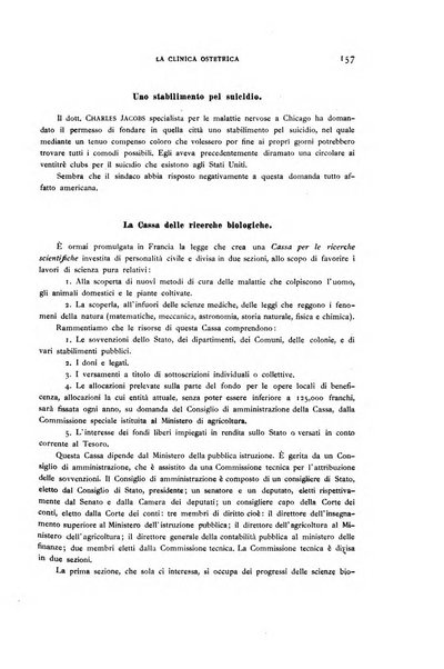 La clinica ostetrica rivista di ostetricia, ginecologia e pediatria. - A. 1, n. 1 (1899)-a. 40, n. 12 (dic. 1938)