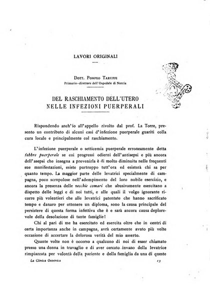 La clinica ostetrica rivista di ostetricia, ginecologia e pediatria. - A. 1, n. 1 (1899)-a. 40, n. 12 (dic. 1938)