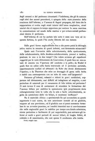 La clinica ostetrica rivista di ostetricia, ginecologia e pediatria. - A. 1, n. 1 (1899)-a. 40, n. 12 (dic. 1938)