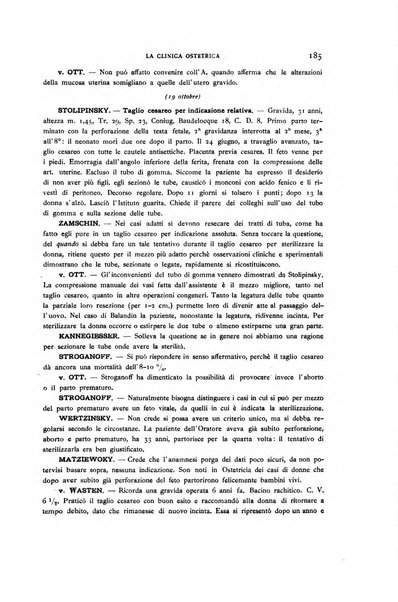 La clinica ostetrica rivista di ostetricia, ginecologia e pediatria. - A. 1, n. 1 (1899)-a. 40, n. 12 (dic. 1938)