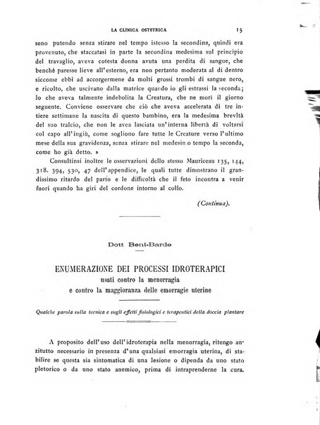 La clinica ostetrica rivista di ostetricia, ginecologia e pediatria. - A. 1, n. 1 (1899)-a. 40, n. 12 (dic. 1938)