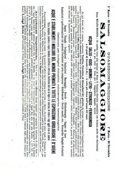 La clinica ostetrica rivista di ostetricia, ginecologia e pediatria. - A. 1, n. 1 (1899)-a. 40, n. 12 (dic. 1938)