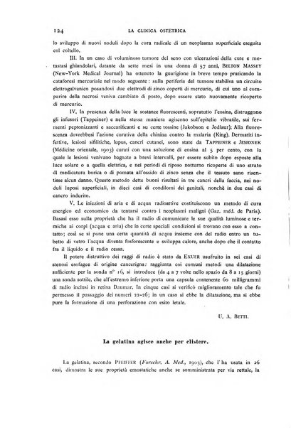 La clinica ostetrica rivista di ostetricia, ginecologia e pediatria. - A. 1, n. 1 (1899)-a. 40, n. 12 (dic. 1938)