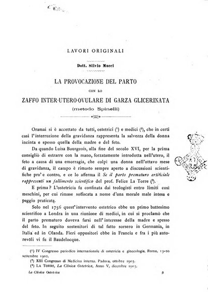 La clinica ostetrica rivista di ostetricia, ginecologia e pediatria. - A. 1, n. 1 (1899)-a. 40, n. 12 (dic. 1938)