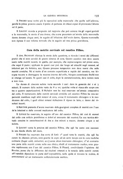 La clinica ostetrica rivista di ostetricia, ginecologia e pediatria. - A. 1, n. 1 (1899)-a. 40, n. 12 (dic. 1938)