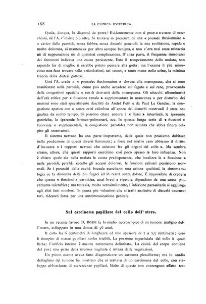 La clinica ostetrica rivista di ostetricia, ginecologia e pediatria. - A. 1, n. 1 (1899)-a. 40, n. 12 (dic. 1938)