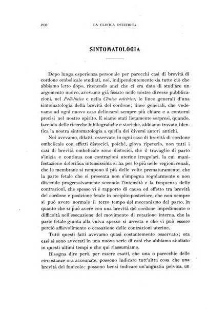 La clinica ostetrica rivista di ostetricia, ginecologia e pediatria. - A. 1, n. 1 (1899)-a. 40, n. 12 (dic. 1938)