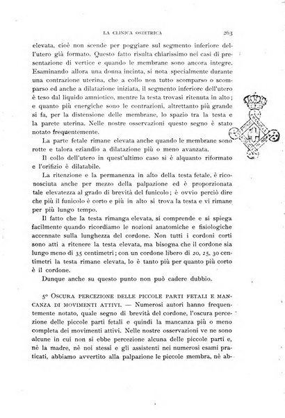 La clinica ostetrica rivista di ostetricia, ginecologia e pediatria. - A. 1, n. 1 (1899)-a. 40, n. 12 (dic. 1938)