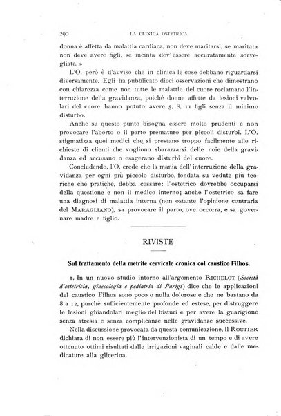 La clinica ostetrica rivista di ostetricia, ginecologia e pediatria. - A. 1, n. 1 (1899)-a. 40, n. 12 (dic. 1938)