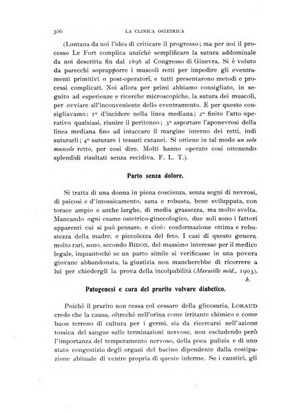 La clinica ostetrica rivista di ostetricia, ginecologia e pediatria. - A. 1, n. 1 (1899)-a. 40, n. 12 (dic. 1938)