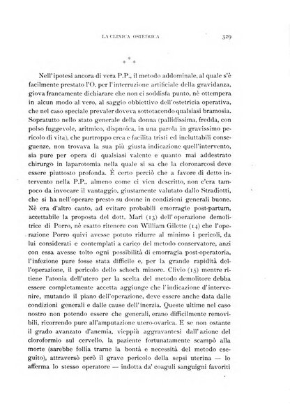 La clinica ostetrica rivista di ostetricia, ginecologia e pediatria. - A. 1, n. 1 (1899)-a. 40, n. 12 (dic. 1938)