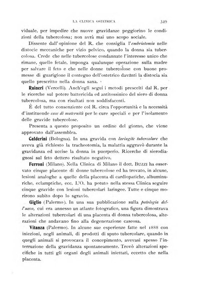 La clinica ostetrica rivista di ostetricia, ginecologia e pediatria. - A. 1, n. 1 (1899)-a. 40, n. 12 (dic. 1938)