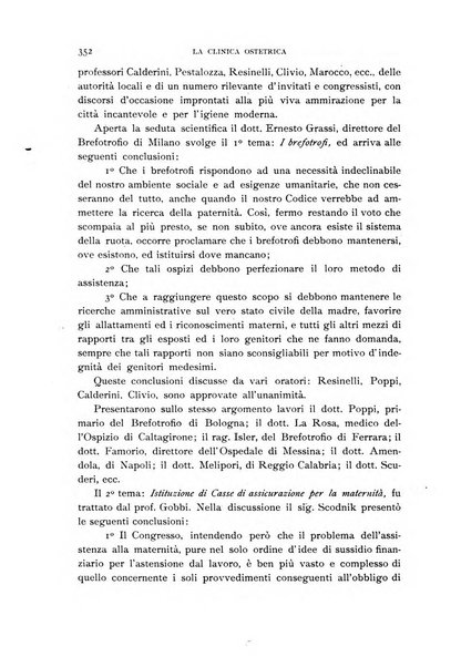 La clinica ostetrica rivista di ostetricia, ginecologia e pediatria. - A. 1, n. 1 (1899)-a. 40, n. 12 (dic. 1938)