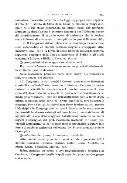 La clinica ostetrica rivista di ostetricia, ginecologia e pediatria. - A. 1, n. 1 (1899)-a. 40, n. 12 (dic. 1938)