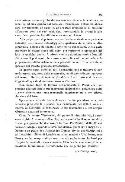 La clinica ostetrica rivista di ostetricia, ginecologia e pediatria. - A. 1, n. 1 (1899)-a. 40, n. 12 (dic. 1938)