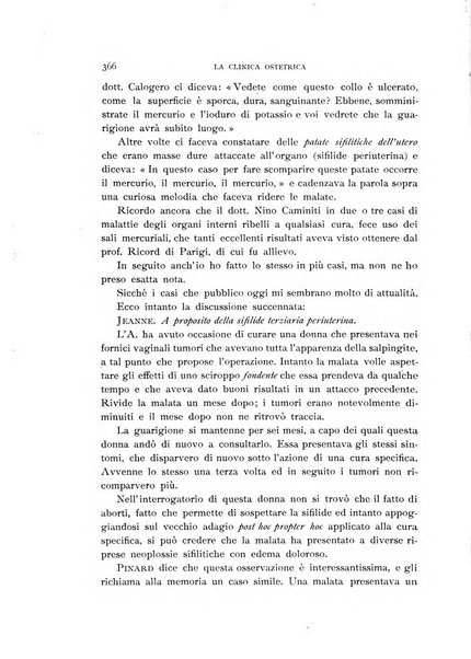 La clinica ostetrica rivista di ostetricia, ginecologia e pediatria. - A. 1, n. 1 (1899)-a. 40, n. 12 (dic. 1938)