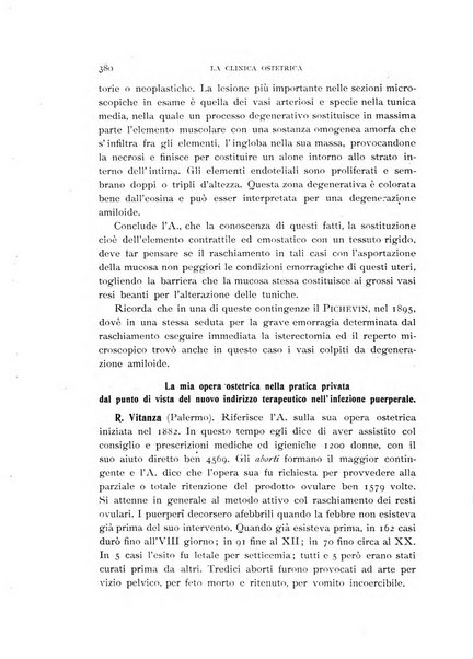 La clinica ostetrica rivista di ostetricia, ginecologia e pediatria. - A. 1, n. 1 (1899)-a. 40, n. 12 (dic. 1938)