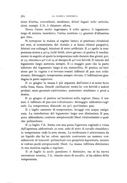 La clinica ostetrica rivista di ostetricia, ginecologia e pediatria. - A. 1, n. 1 (1899)-a. 40, n. 12 (dic. 1938)