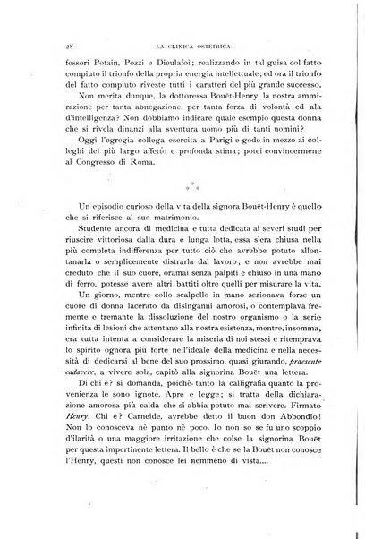 La clinica ostetrica rivista di ostetricia, ginecologia e pediatria. - A. 1, n. 1 (1899)-a. 40, n. 12 (dic. 1938)