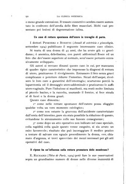 La clinica ostetrica rivista di ostetricia, ginecologia e pediatria. - A. 1, n. 1 (1899)-a. 40, n. 12 (dic. 1938)