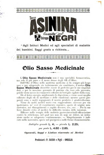 La clinica ostetrica rivista di ostetricia, ginecologia e pediatria. - A. 1, n. 1 (1899)-a. 40, n. 12 (dic. 1938)