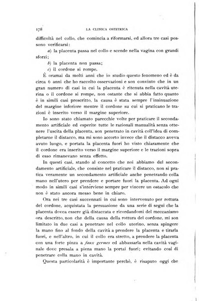 La clinica ostetrica rivista di ostetricia, ginecologia e pediatria. - A. 1, n. 1 (1899)-a. 40, n. 12 (dic. 1938)