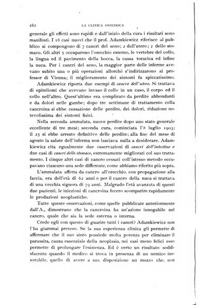 La clinica ostetrica rivista di ostetricia, ginecologia e pediatria. - A. 1, n. 1 (1899)-a. 40, n. 12 (dic. 1938)