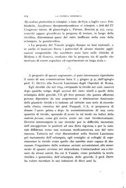 La clinica ostetrica rivista di ostetricia, ginecologia e pediatria. - A. 1, n. 1 (1899)-a. 40, n. 12 (dic. 1938)