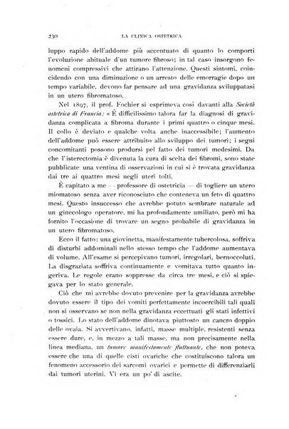 La clinica ostetrica rivista di ostetricia, ginecologia e pediatria. - A. 1, n. 1 (1899)-a. 40, n. 12 (dic. 1938)