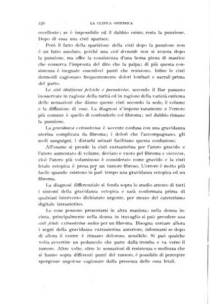 La clinica ostetrica rivista di ostetricia, ginecologia e pediatria. - A. 1, n. 1 (1899)-a. 40, n. 12 (dic. 1938)