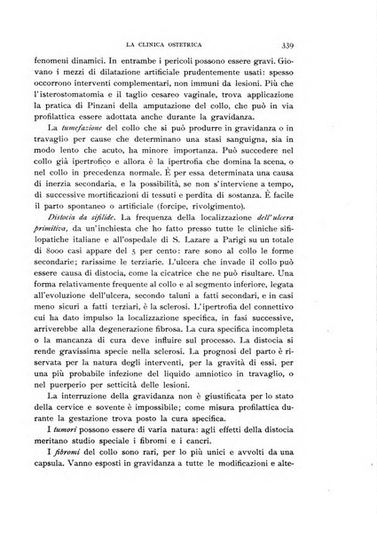 La clinica ostetrica rivista di ostetricia, ginecologia e pediatria. - A. 1, n. 1 (1899)-a. 40, n. 12 (dic. 1938)