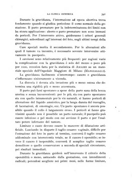 La clinica ostetrica rivista di ostetricia, ginecologia e pediatria. - A. 1, n. 1 (1899)-a. 40, n. 12 (dic. 1938)