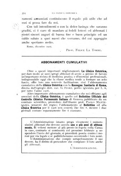 La clinica ostetrica rivista di ostetricia, ginecologia e pediatria. - A. 1, n. 1 (1899)-a. 40, n. 12 (dic. 1938)